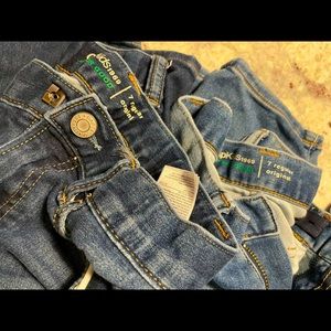 5 Like new boys gap jeans 7-8